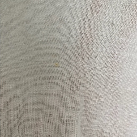 I•N•C white linen zip up jacket woman’s XL - Picture 5 of 7